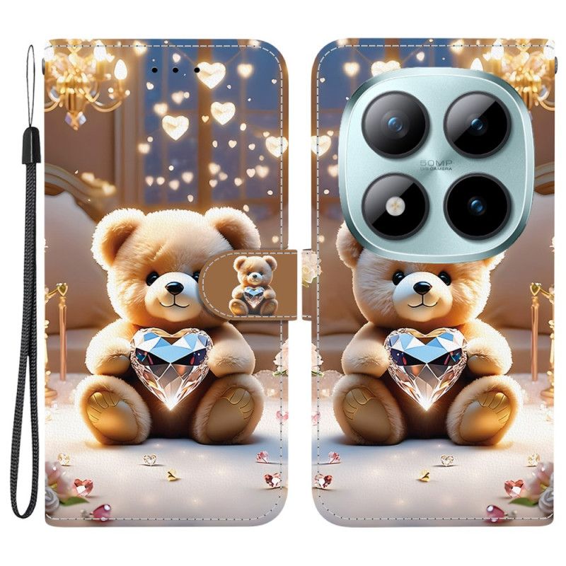 Folio Deksel Til Xiaomi Redmi Note 15 Pro 5g Diamantbjørn