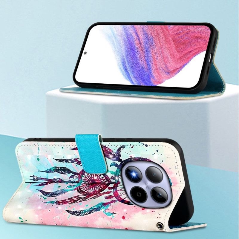 Folio Deksel Til Xiaomi Redmi Note 15 Pro 5g Drømmefanger