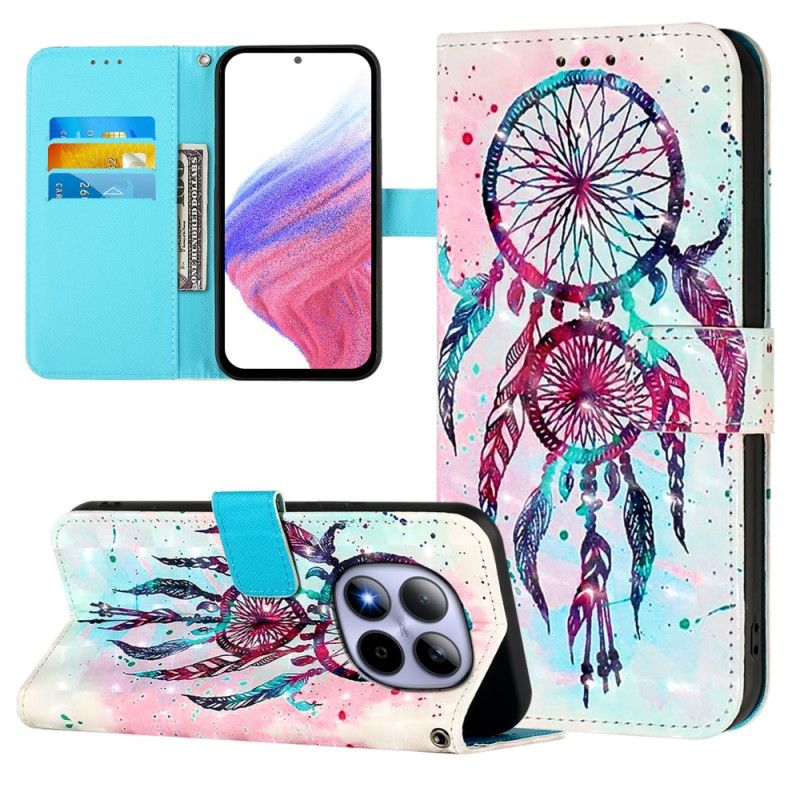 Folio Deksel Til Xiaomi Redmi Note 15 Pro 5g Drømmefanger