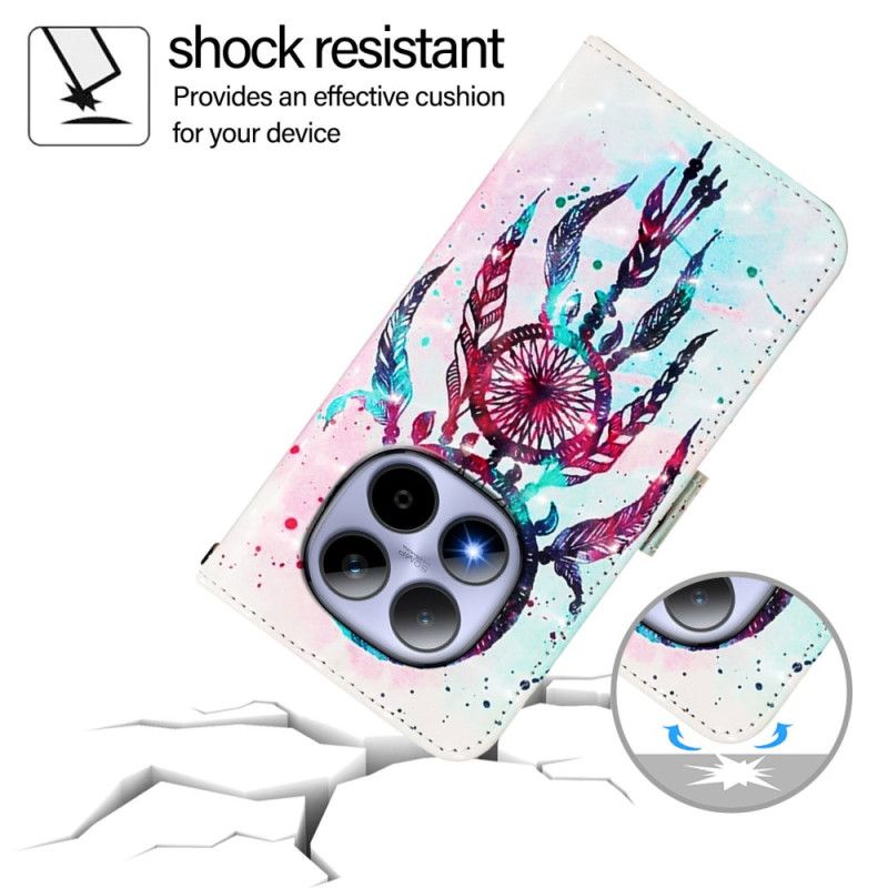 Folio Deksel Til Xiaomi Redmi Note 15 Pro 5g Drømmefanger