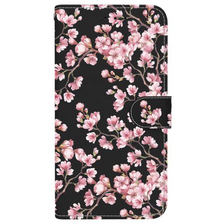 Folio Deksel Til Xiaomi Redmi Note 15 Pro 5g Plommeblomster