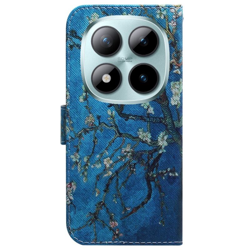 Folio Deksel Xiaomi Redmi Note 15 Pro 5g Aprikosblomster