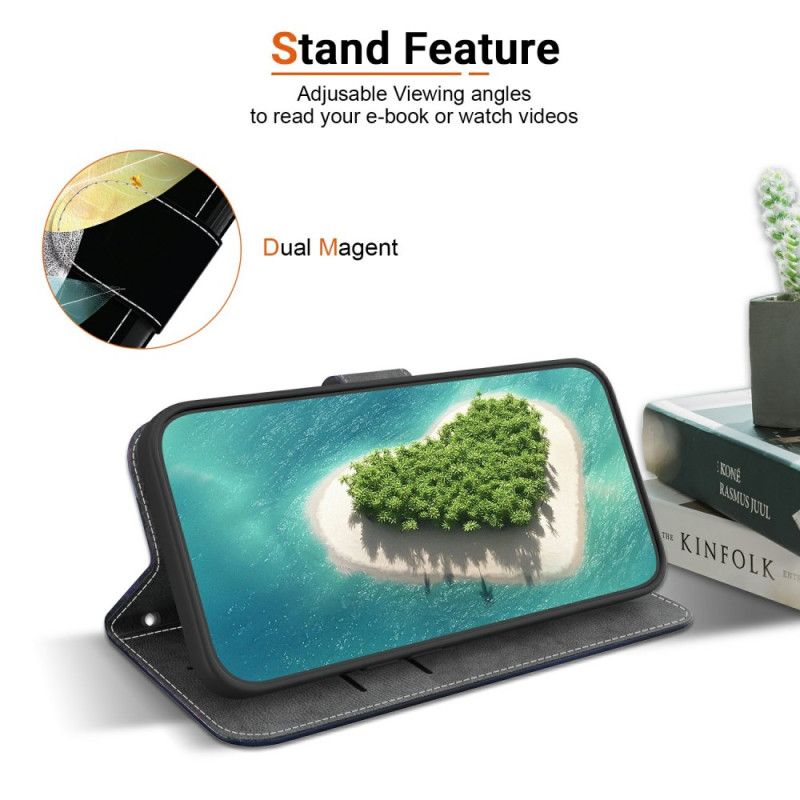 Folio Deksel Xiaomi Redmi Note 15 Pro 5g Fargerike Blader Beskyttelse Deksel