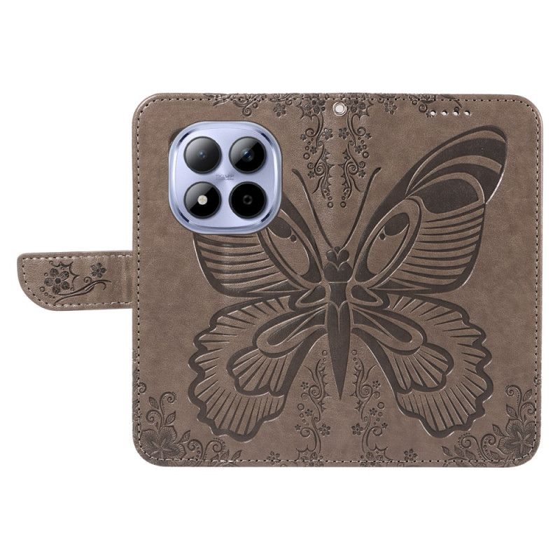 Folio Deksel Xiaomi Redmi Note 15 Pro 5g Grafisk Sommerfugl