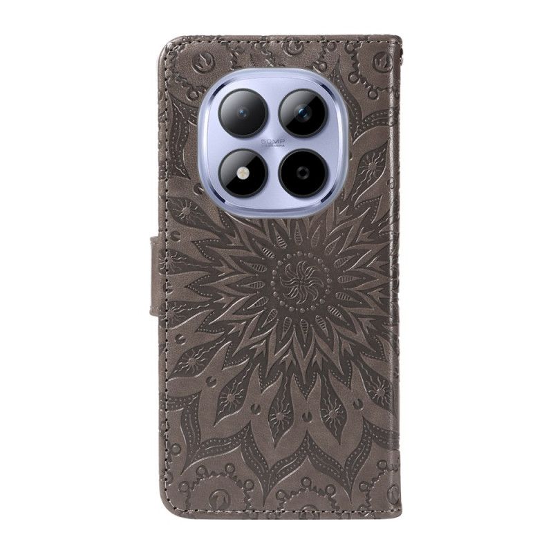Folio Deksel Xiaomi Redmi Note 15 Pro 5g Solsikkemønster Beskyttelse Deksel