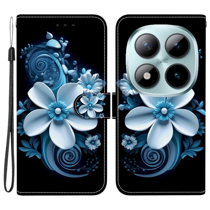 Folio Deksel Xiaomi Redmi Note 15 Pro 5g Svart Orkide