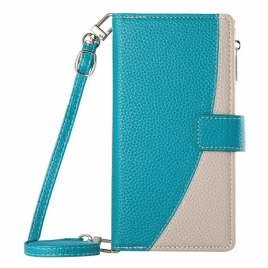 Folio Deksel Xiaomi Redmi Note 15 Pro 5g Tofarget Stropp Og Skulderstropp