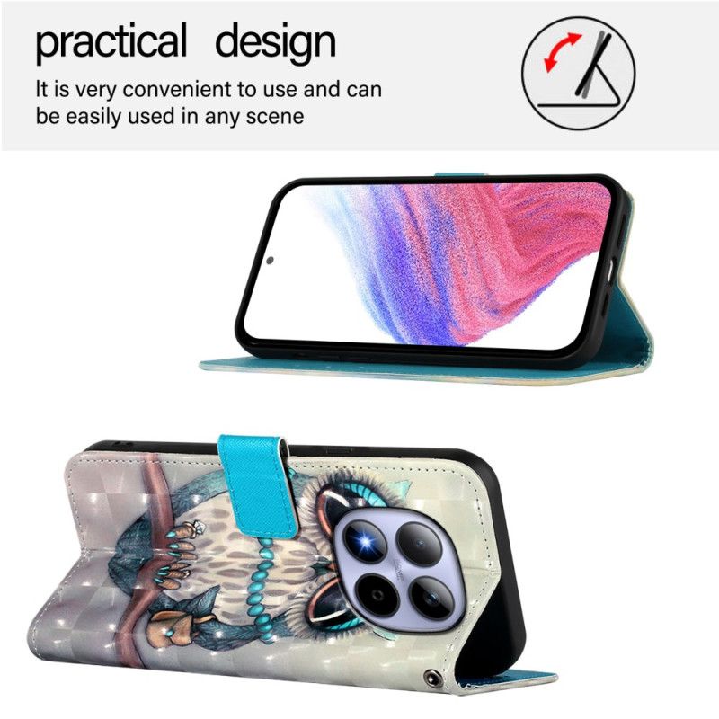 Folio Deksel Xiaomi Redmi Note 15 Pro 5g Ugle