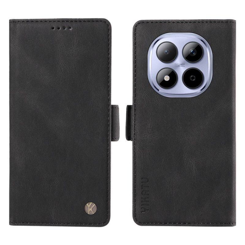 Folio Deksel Xiaomi Redmi Note 15 Pro 5g Yikatu Semsket Skinneffekt Beskyttelse Deksel