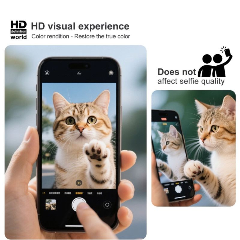 Heldekkende Skjermbeskytter I Herdet Glass For Xiaomi Redmi Note 15 Pro 5g (kompatibel Med Fingeravtrykkslåsing)