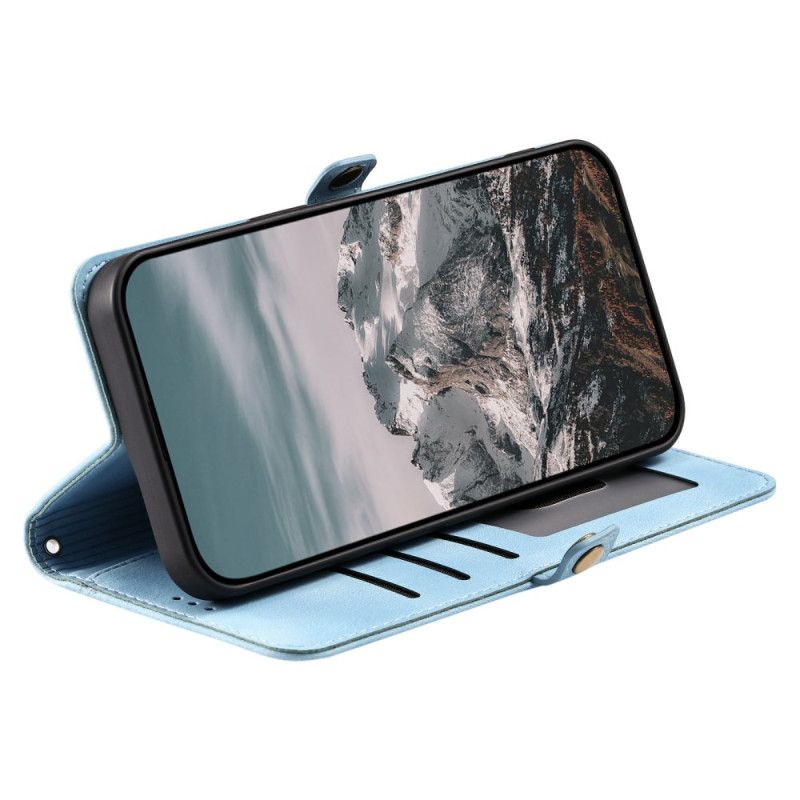 Lærdeksel Folio Deksel Xiaomi Redmi Note 15 Pro 5g Mandala Semsket Skinneffekt