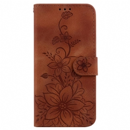Lærdeksel Folio Deksel Xiaomi Redmi Note 15 Pro 5g Mobildeksel Fleur-de-lis