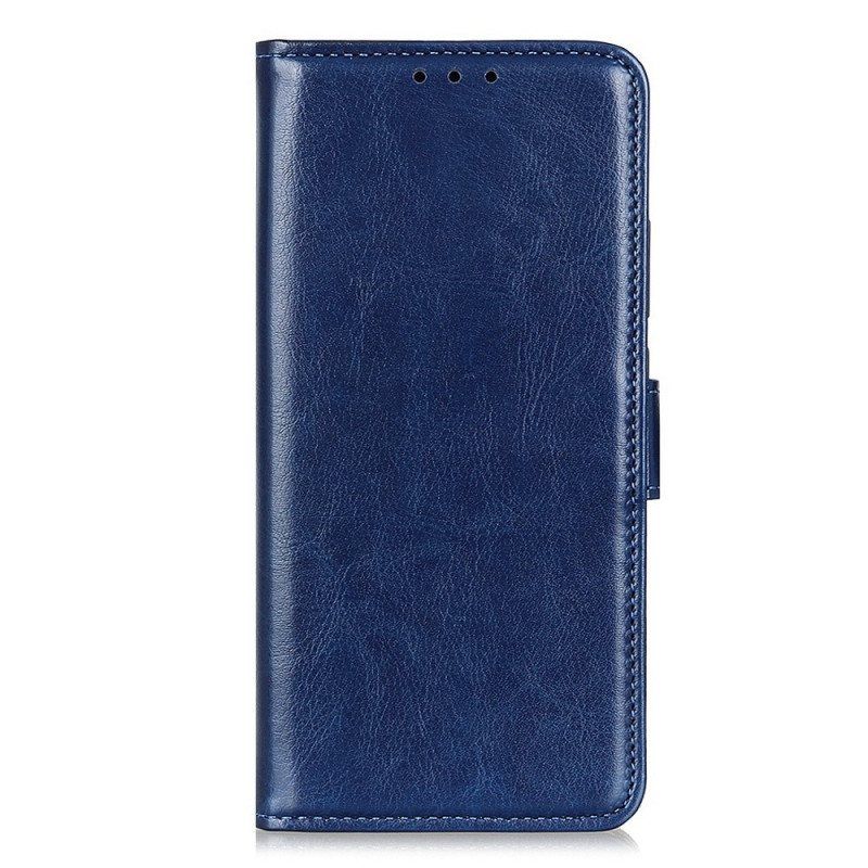 Folio Deksel Til Samsung Galaxy A14 / A14 5G Imitert Lakkskinn