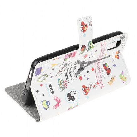 Folio Deksel Til Samsung Galaxy XCover 5 Jeg Elsker Paris