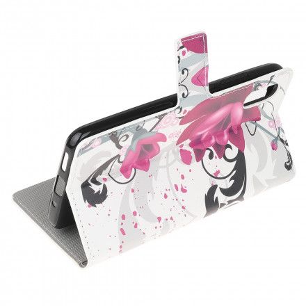 Folio Deksel Til Samsung Galaxy XCover 5 Tropiske Blomster