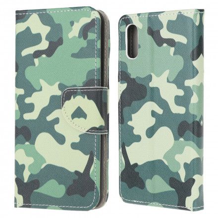 Lærdeksel Til Samsung Galaxy XCover 5 Militær Kamuflasje