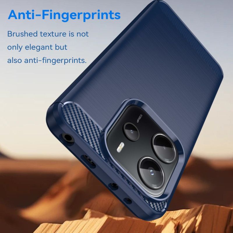 Deksel Xiaomi Redmi Note 14 4g Børstet Karbonfiber