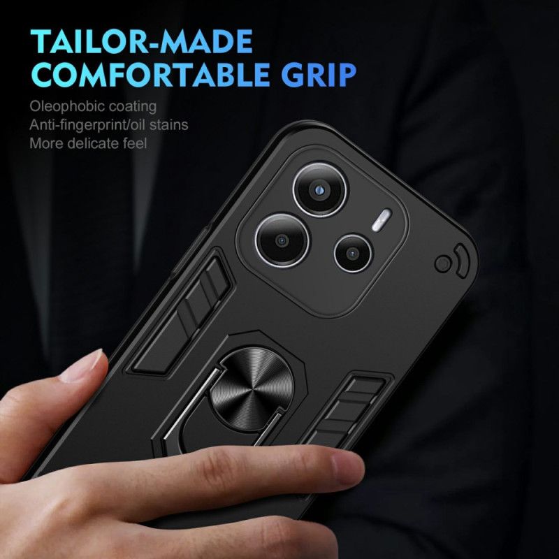 Deksel Xiaomi Redmi Note 14 4g Hybrid Med Ringholder Beskyttelse Deksel