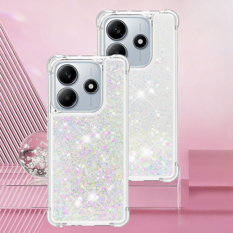 Deksel Xiaomi Redmi Note 14 4g Mobildeksel Glitter