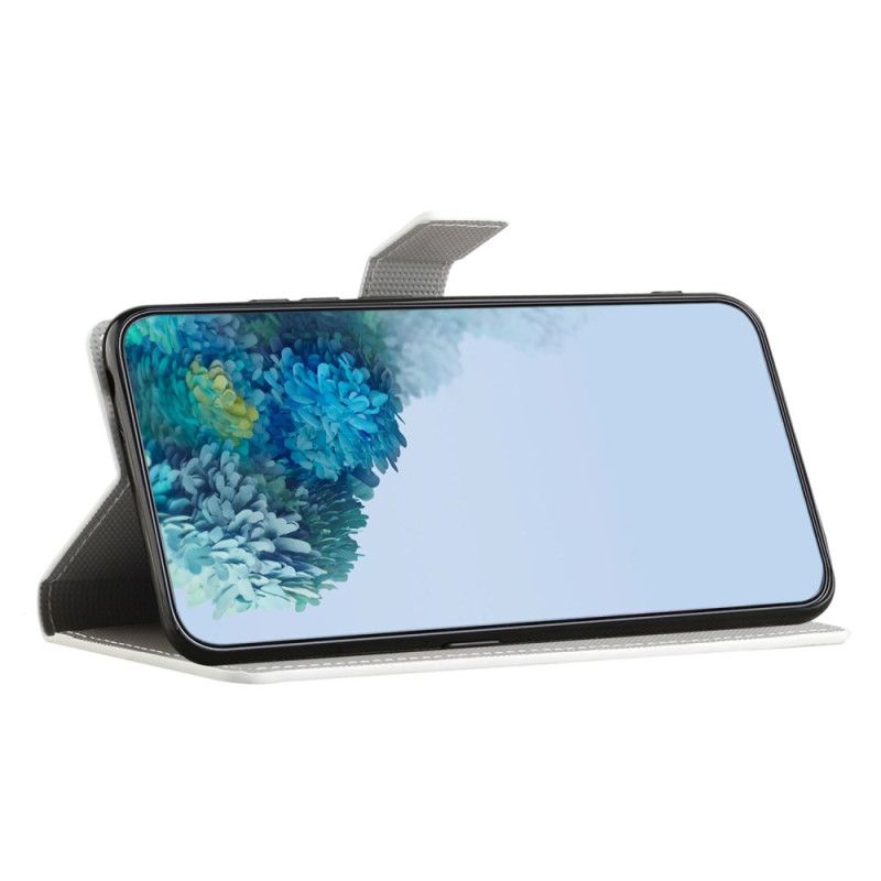 Folio Deksel Til Xiaomi Redmi Note 14 4g Blå Sommerfugl