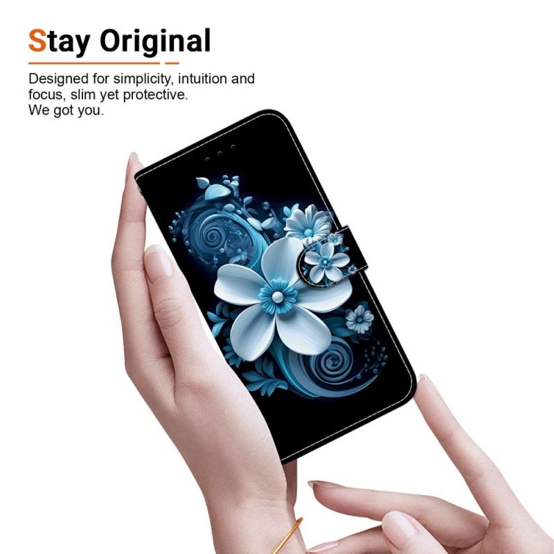 Folio Deksel Til Xiaomi Redmi Note 14 4g Orkideer