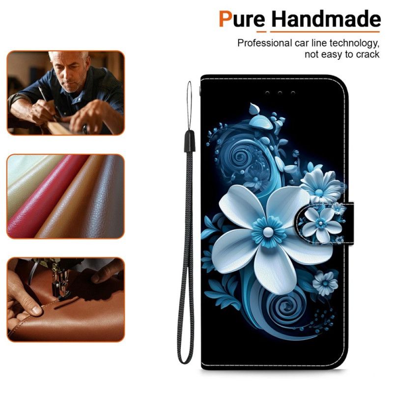 Folio Deksel Til Xiaomi Redmi Note 14 4g Orkideer