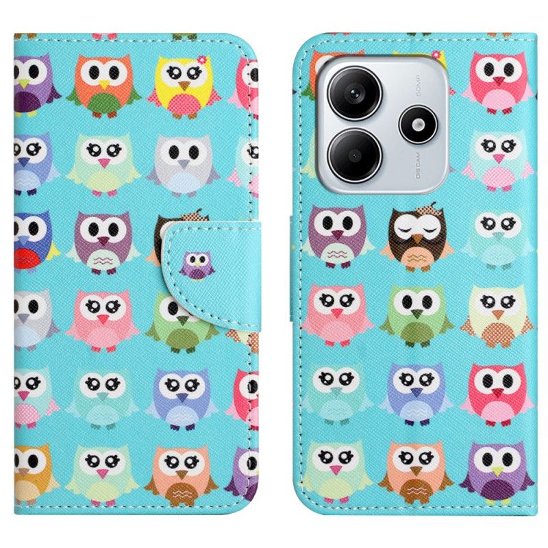 Folio Deksel Til Xiaomi Redmi Note 14 4g Uglegjengen