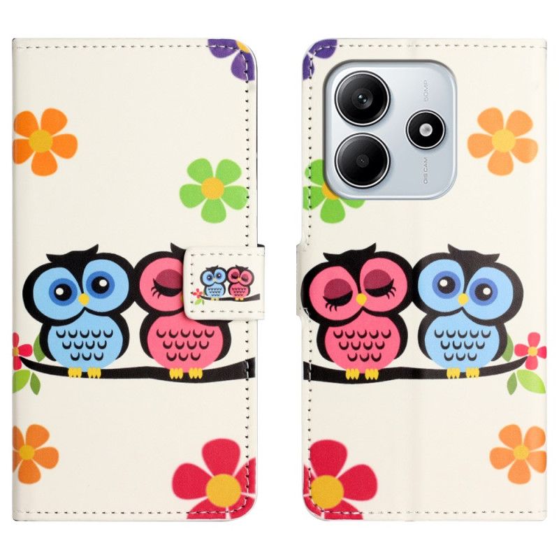 Folio Deksel Til Xiaomi Redmi Note 14 4g Uglepar