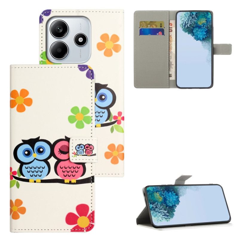 Folio Deksel Til Xiaomi Redmi Note 14 4g Uglepar