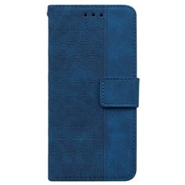 Folio Deksel Til Xiaomi Redmi Note 14 4g Vevd Mønster