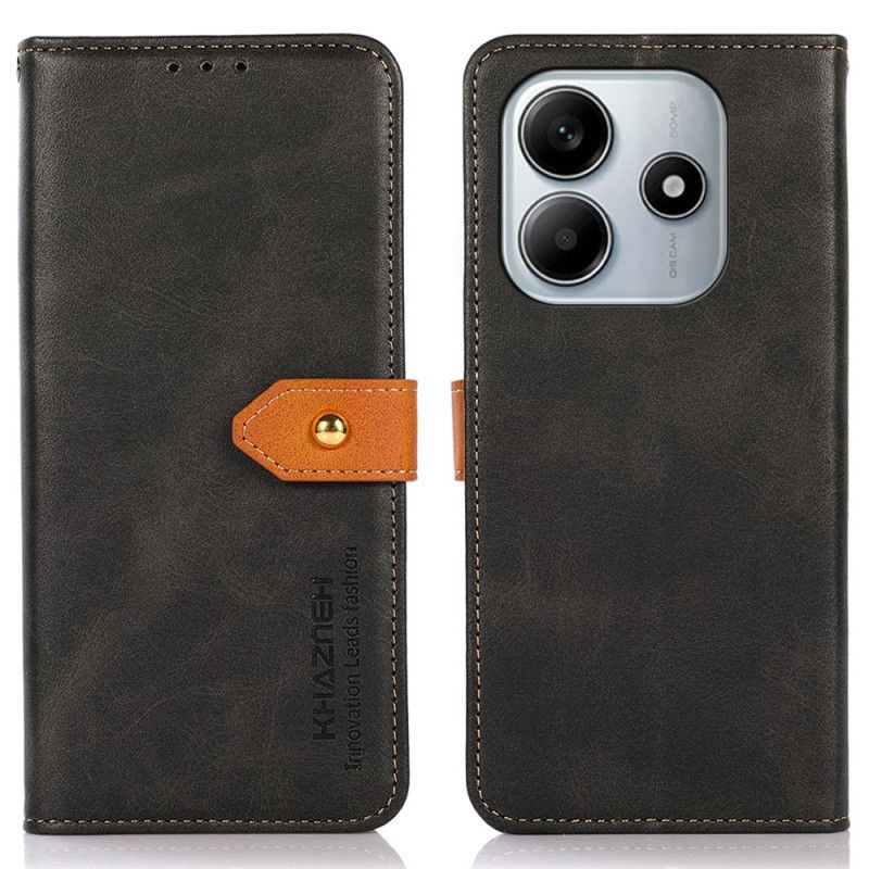 Folio Deksel Xiaomi Redmi Note 14 4g Gullspenne Khazneh Beskyttelse Deksel