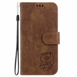 Folio Deksel Xiaomi Redmi Note 14 4g Katt Beskyttelse Deksel