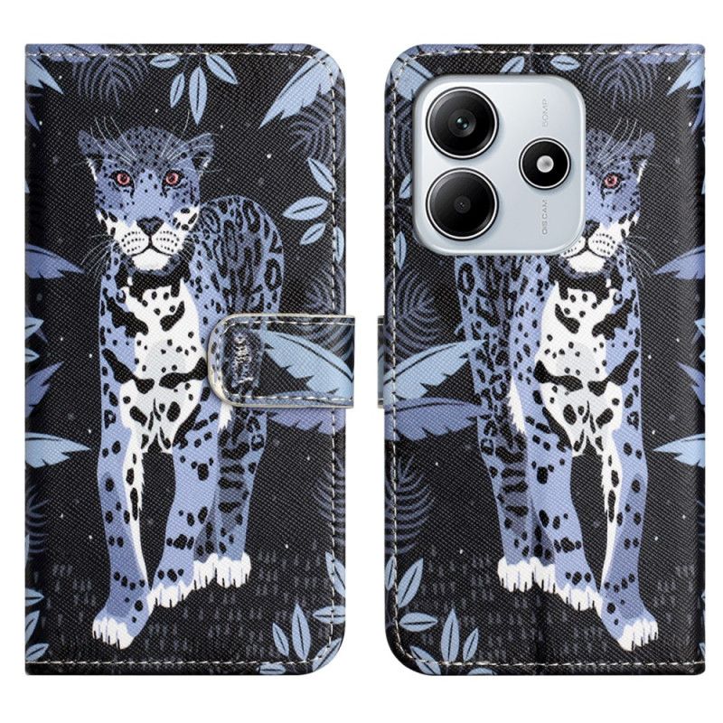 Folio Deksel Xiaomi Redmi Note 14 4g Leopard