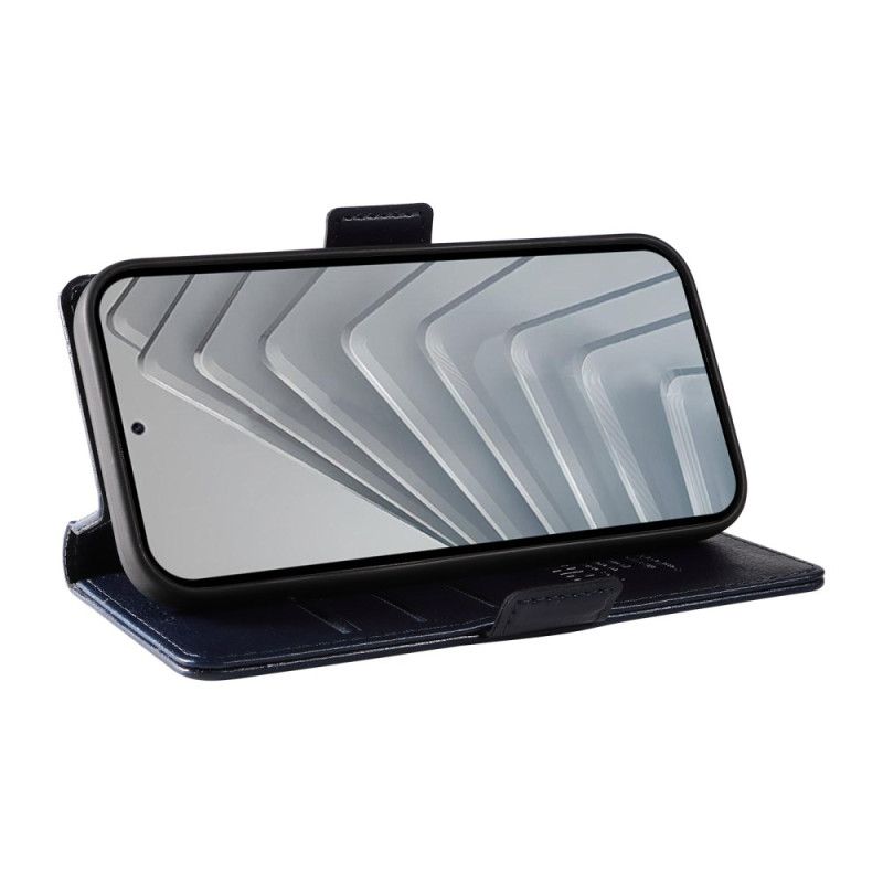 Folio Deksel Xiaomi Redmi Note 14 4g Litchitekstur Ykatu Beskyttelse Deksel