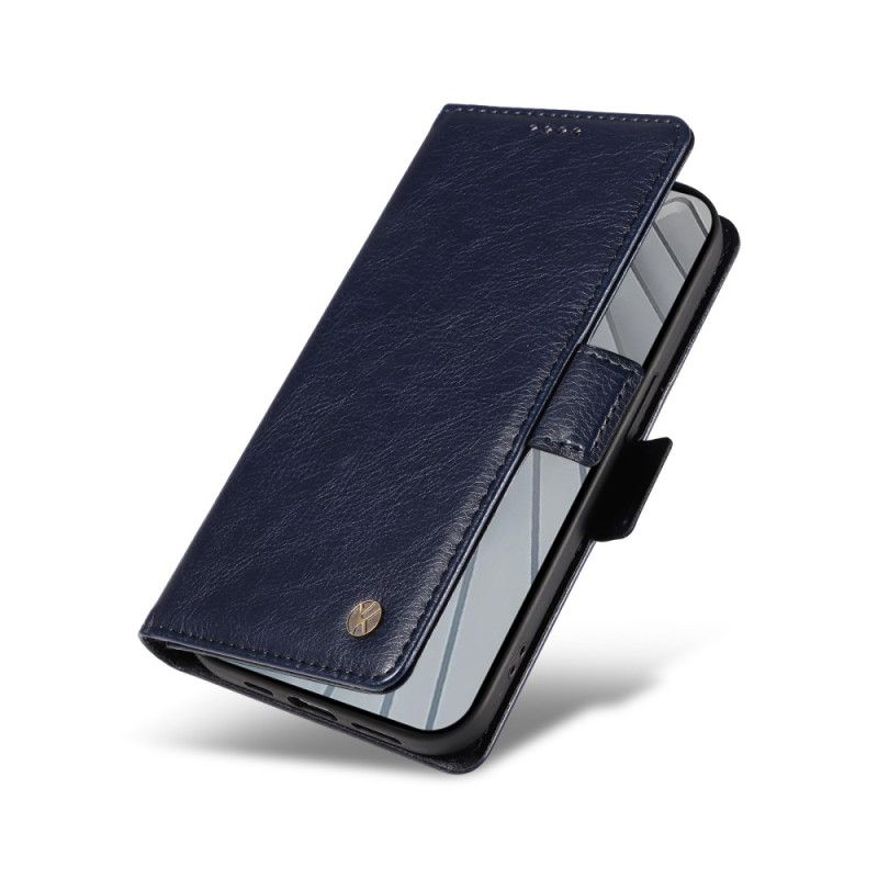 Folio Deksel Xiaomi Redmi Note 14 4g Litchitekstur Ykatu Beskyttelse Deksel