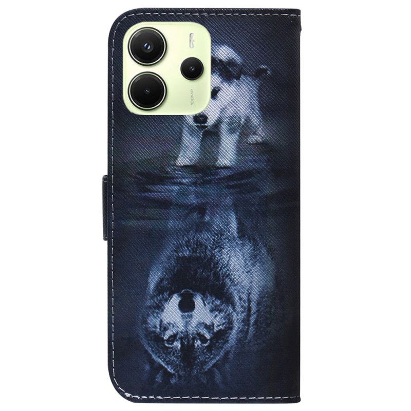 Folio Deksel Xiaomi Redmi Note 14 4g Valpedrøm Beskyttelse Deksel