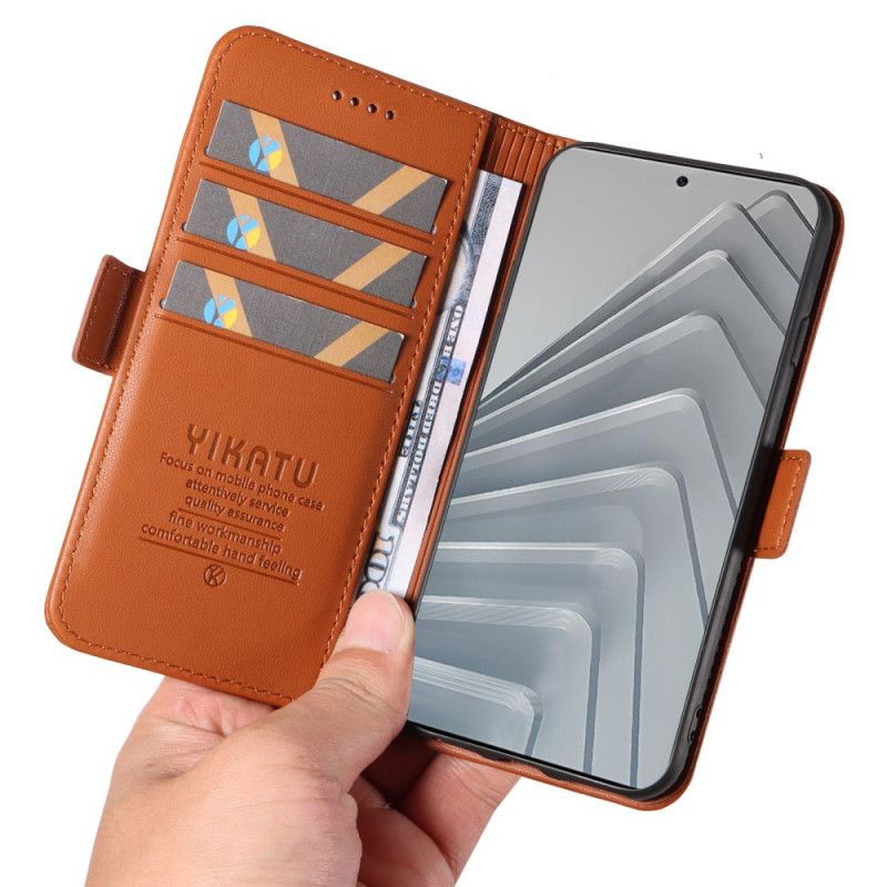 Folio Deksel Xiaomi Redmi Note 14 4g Yikatu Beskyttelse Deksel