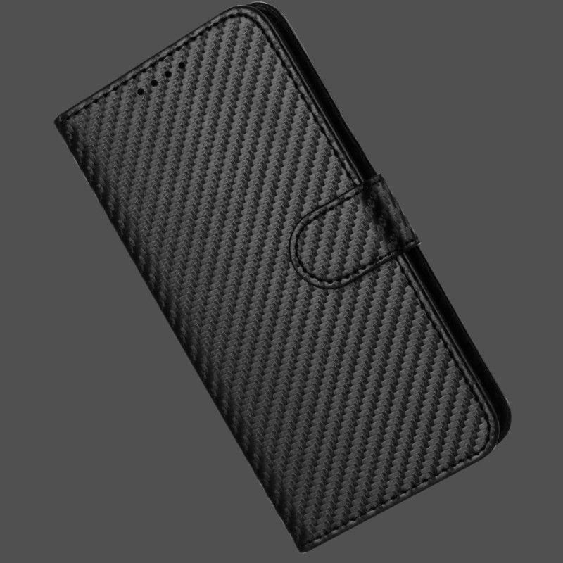 Lærdeksel Folio Deksel Xiaomi Redmi Note 14 4g Mobildeksel Karbonfiber