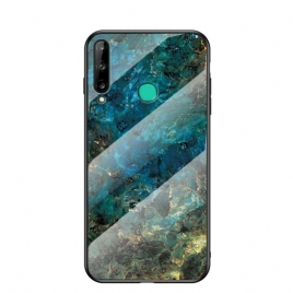 Deksel Til Huawei P40 Lite E / Huawei Y7p Premum Farger Herdet Glass