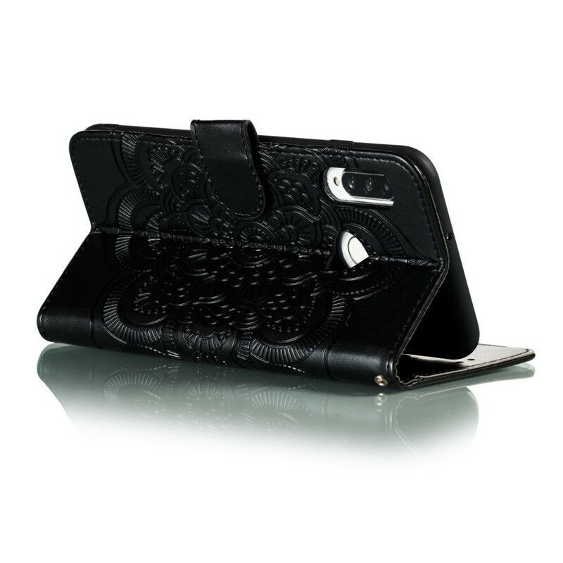 Folio Deksel Til Huawei P40 Lite E / Huawei Y7p Heltall Mandala
