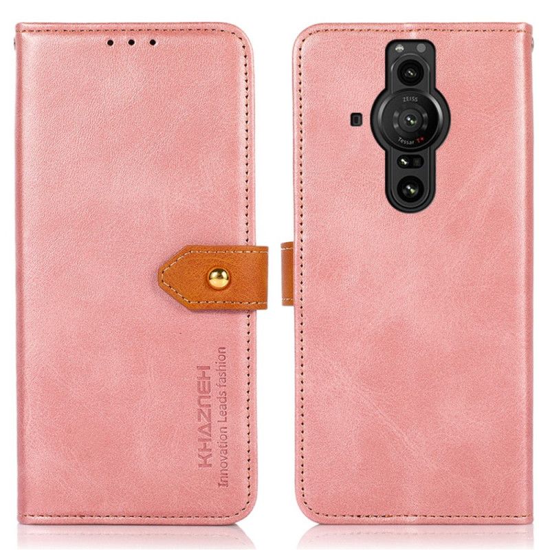 Folio Deksel Til Sony Xperia Pro-I Med Khazneh-rem