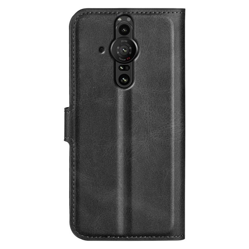 Folio Deksel Til Sony Xperia Pro-I Slankt Kunstskinn