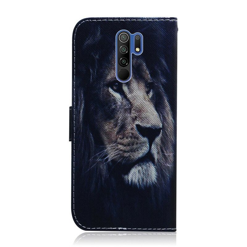 Folio Deksel Til Xiaomi Redmi 9 Drømmeløve