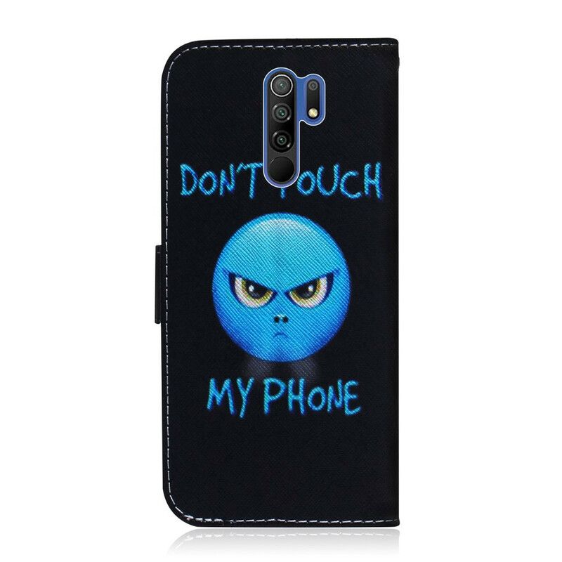 Lærdeksel Til Xiaomi Redmi 9 Emoji-telefon