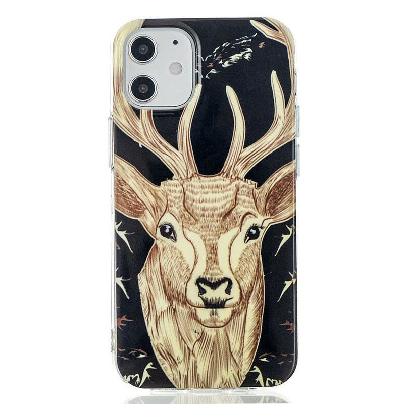 Deksel Til iPhone 12 Mini Fluorescerende Majestic Stag