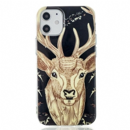 Deksel Til iPhone 12 Mini Fluorescerende Majestic Stag