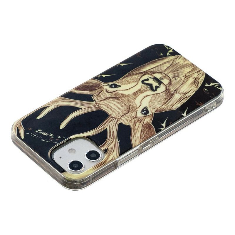 Deksel Til iPhone 12 Mini Fluorescerende Majestic Stag