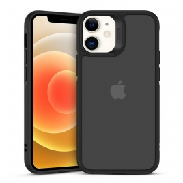 Deksel Til iPhone 12 Mini Glassbakside Og Silikonkanter