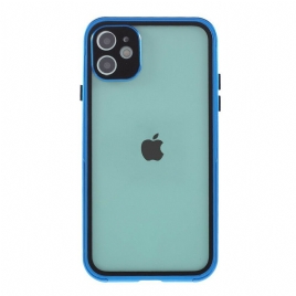 Deksel Til iPhone 12 Mini Metal Og Herdet Glass