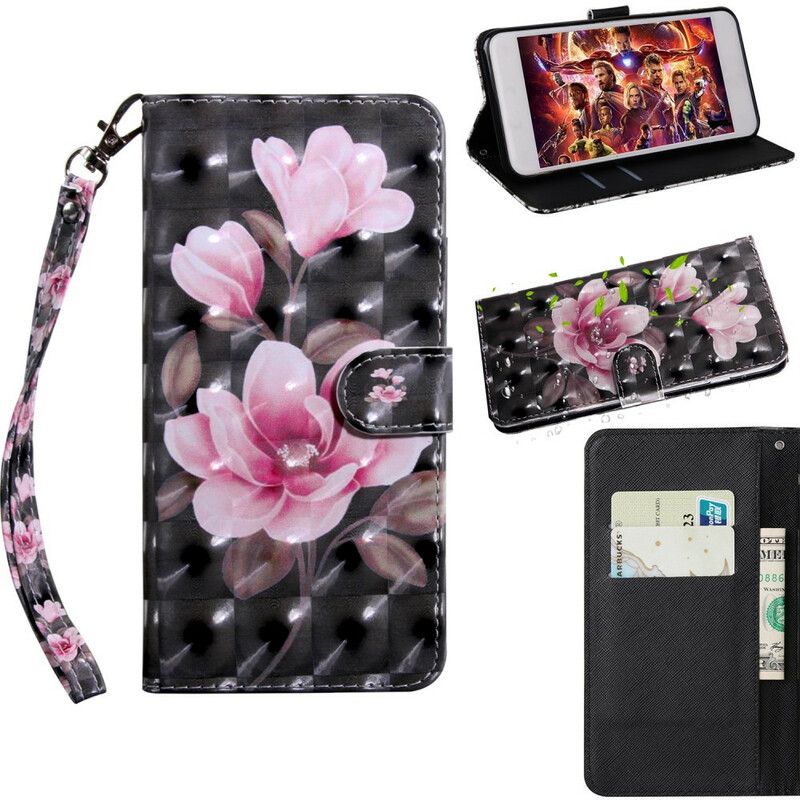 Folio Deksel Til iPhone 12 Mini Blomstblomster